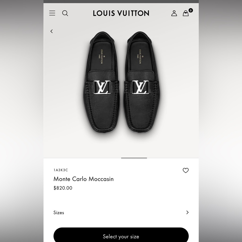 Louis Vuitton Monte Carlo moccasins [COPY]